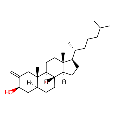 5alpha-Cholestan-3beta-ol, 2-methylene-