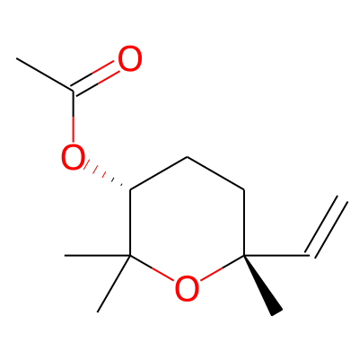 (3R,6R)-6-ethenyl-2,2,6-trimethyloxan-3-yl acetate