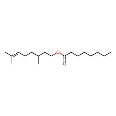 Citronellyl octanoate