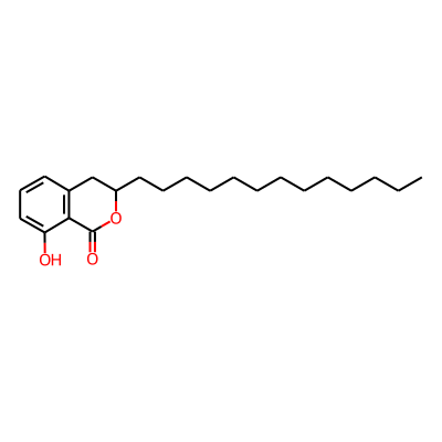 (R)-3,4-Dihydro-8-hydroxy-3-tridecyl-1H-2-benzopyran-1-one