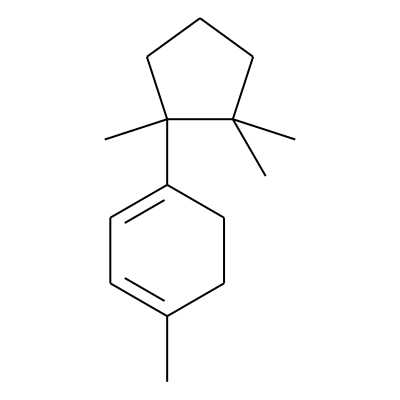 1,3-Cyclohexadiene, 1-methyl-4-(1,2,2-trimethylcyclopentyl)-