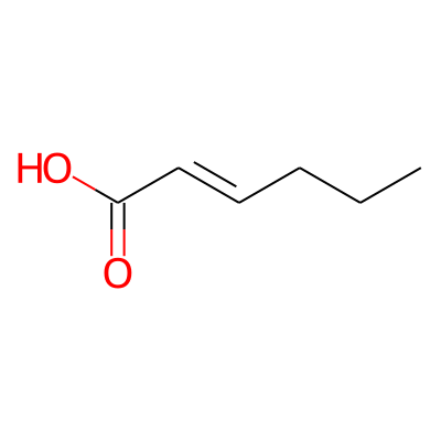 trans-2-Hexenoic acid