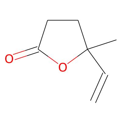 2(3H)-Furanone, 5-ethenyldihydro-5-methyl-