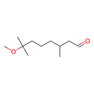 7-Methoxy-3,7-dimethyloctanal