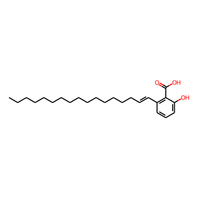 Salicylic acid, 6-(heptadecenyl)-