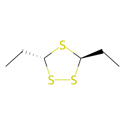 trans-3,5-Diethyl-1,2,4-trithiolane