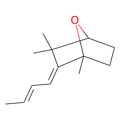 2-[(1E,2E)-2-Buten-1-ylidene]-1,3,3-trimethyl-7-oxabicyclo[2.2.1]heptane