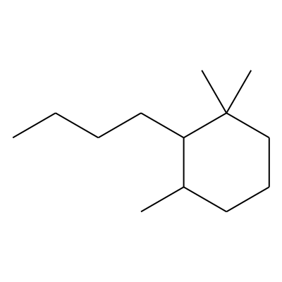 2-Butyl-1,1,3-trimethylcyclohexane