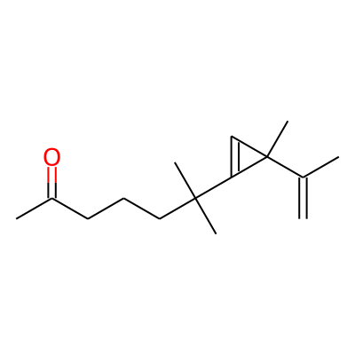 2-Heptanone, 6-methyl-6-[3-methyl-3-(1-methylethenyl)-1-cyclopropen-1-yl]-