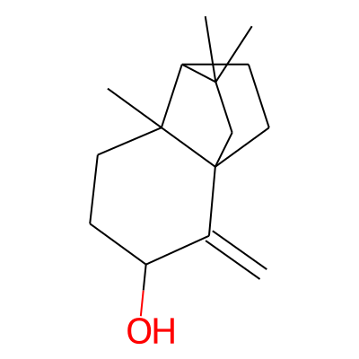 Tricyclo[5.2.2.0(1,6)]undecan-3-ol, 2-methylene-6,8,8-trimethyl-