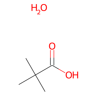 Water pivalic acid