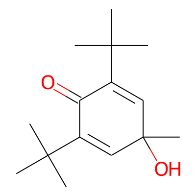 2,6-Di-tert-butyl-4-hydroxy-4-methyl-2,5-cyclohexadien-1-one