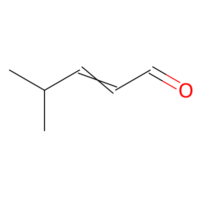 2-Pentenal, 4-methyl-