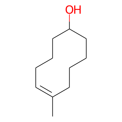 6-Methyl-cyclodec-5-enol