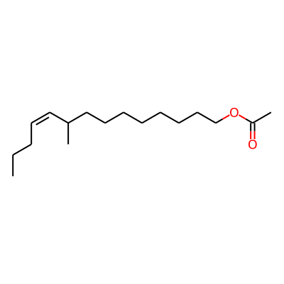 9-Methyl-Z-10-tetradecen-1-ol acetate