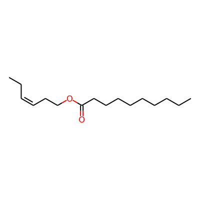 (Z)-3-Hexenyl decanoate