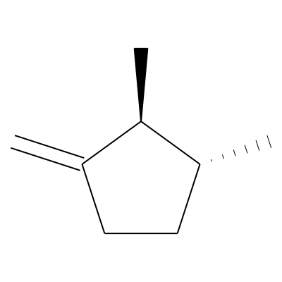 Cyclopentane, 1,2-dimethyl-3-methylene-, trans-