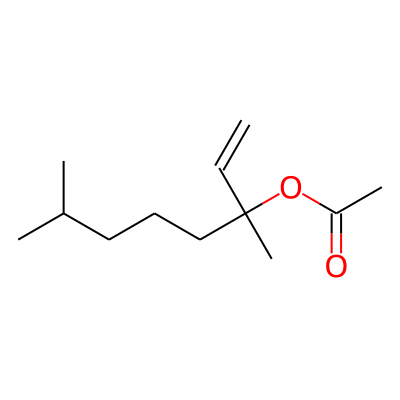 3,7-Dimethyloct-1-en-3-yl acetate