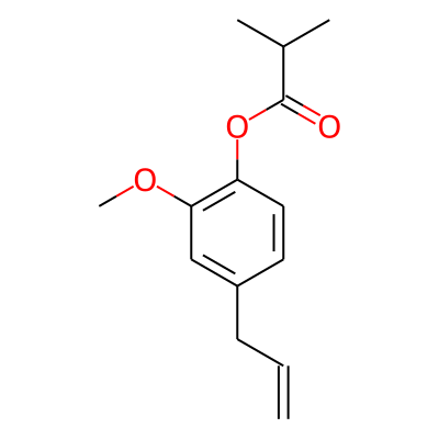 4-Allyl-2-methoxyphenyl isobutyrate