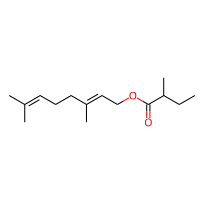 Geranyl 2-methylbutyrate