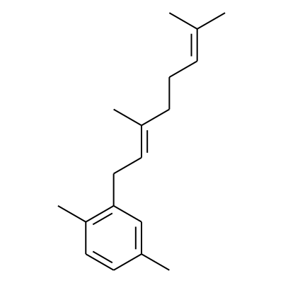 2-[(2E)-3,7-dimethylocta-2,6-dienyl]-1,4-dimethylbenzene