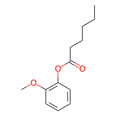 2-Methoxyphenyl hexanoate