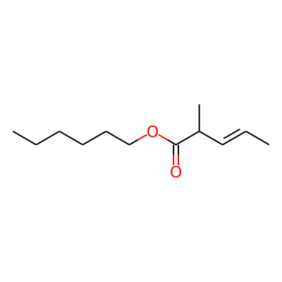 Hexyl 2-methyl-3-pentenoate