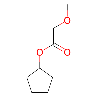 Methoxyacetic acid, cyclopentyl ester