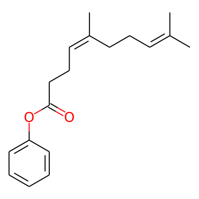 Phenyl (4Z)-5,9-dimethyl-4,8-decadienoate