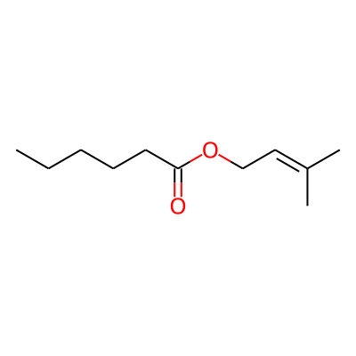 Prenyl caproate