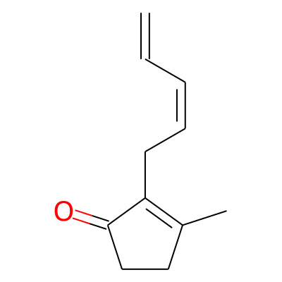 2-Cyclopenten-1-one, 3-methyl-2-(2,4-pentadienyl)-, (Z)-