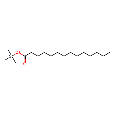 Tetradecanoic acid, trimethylsilyl ester