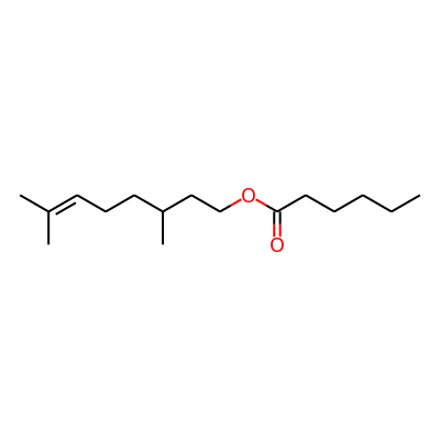 Citronellyl hexanoate
