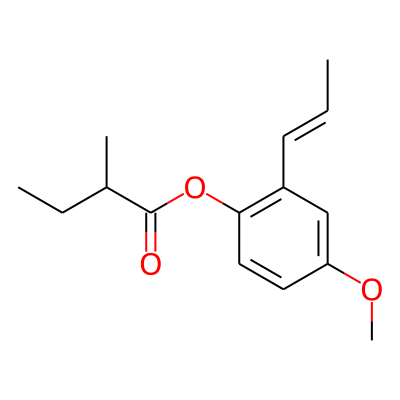 Pseudoisoeugenol 2-methylbutanoate