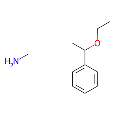 1-Ethoxyethylbenzene;methanamine