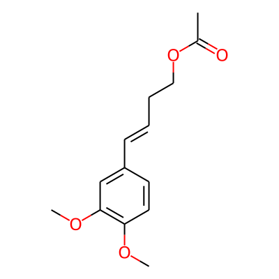 (e)-4-(3,4-Dimethoxyphenyl)but-3-en-1-yl acetate