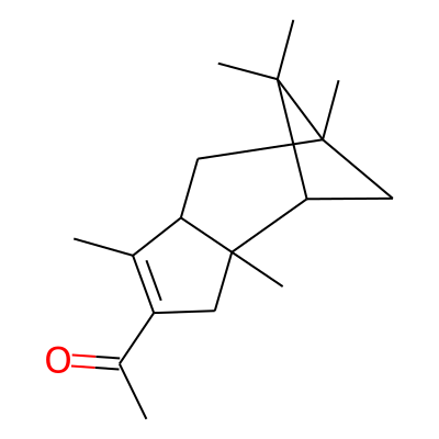 Cedrene, acetyl