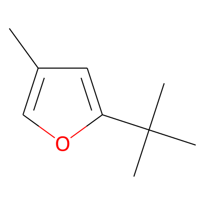 Furan, 2-(1,1-dimethylethyl)-4-methyl-