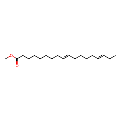 9,15-Octadecadienoic acid, methyl ester