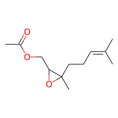 [3-Methyl-3-(4-methylpent-3-enyl)oxiran-2-yl]methyl acetate