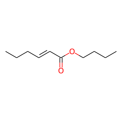 Butyl (2E)-2-hexenoate