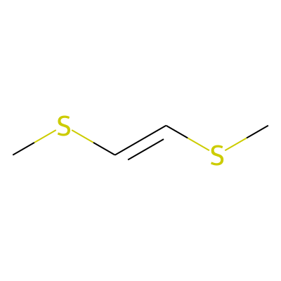 (E)-Ethylene, 1,2-bis(methylthio)-