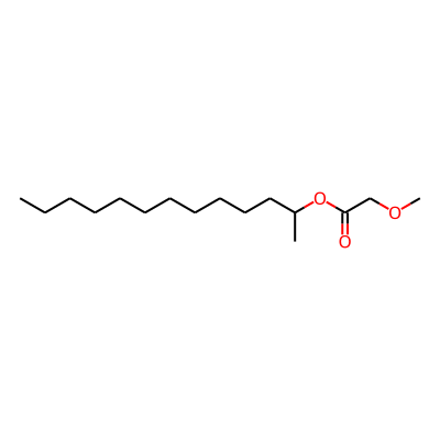Methoxyacetic acid, 2-tridecyl ester