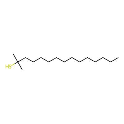 2-Methylpentadecane-2-thiol