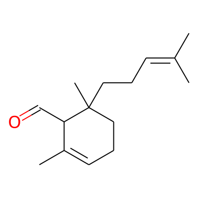 2,6-Dimethyl-6-(4-methyl-3-pentenyl)-2-cyclohexene-1-carbaldehyde