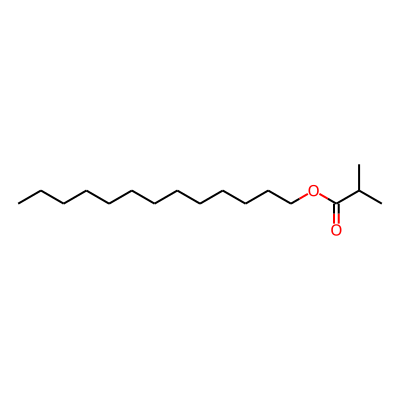 Isobutyric acid, tridecyl ester