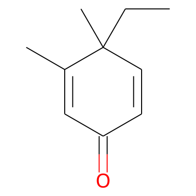 2,5-Cyclohexadien-1-one, 4-ethyl-3,4-dimethyl-