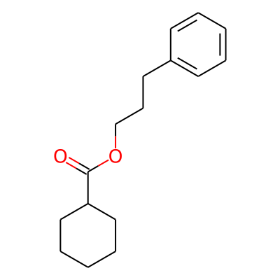 3-Phenylpropyl cyclohexanecarboxylate