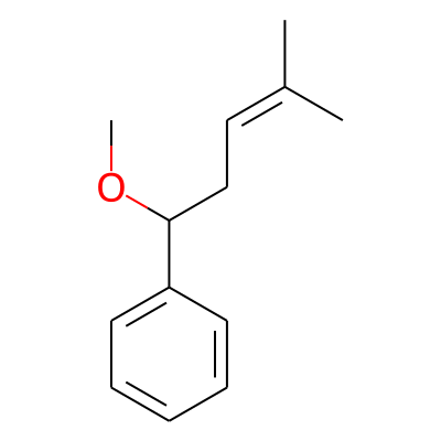 Benzene, (1-methoxy-4-methyl-3-pentenyl)-
