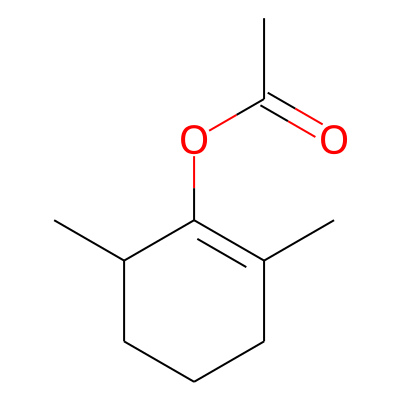 1-Cyclohexen-1-ol, 2,6-dimethyl-, acetate